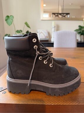 Timberland Black Insole Ortholite Logo Sneakers